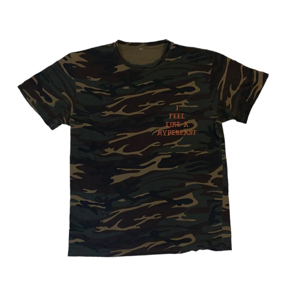 Camo 'Hypebeast' T-Shirt